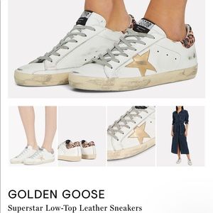 Golden Goose Superstar Low-Top Leather Sneakers